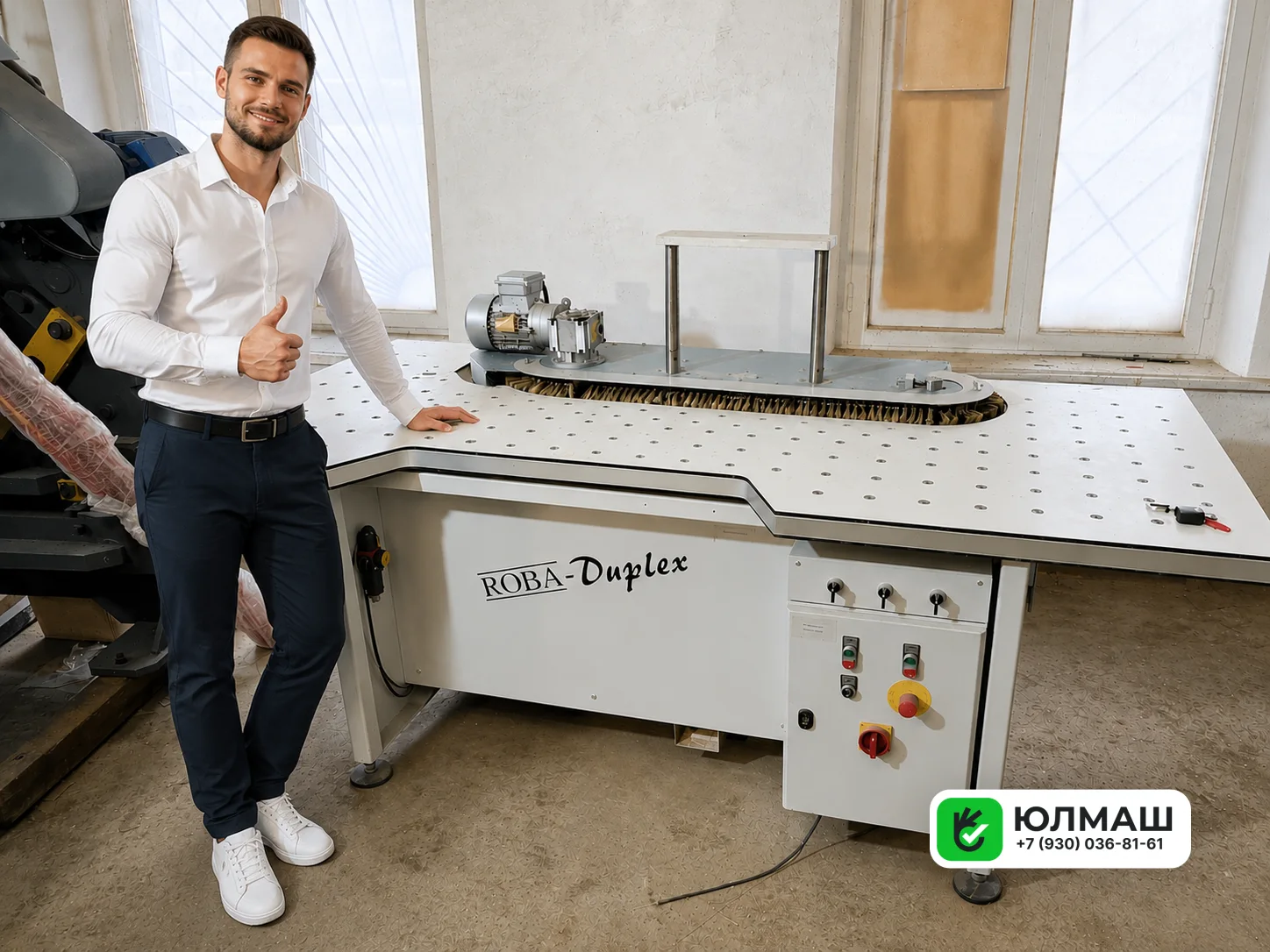 Шлифовальный MB ROBA Duplex